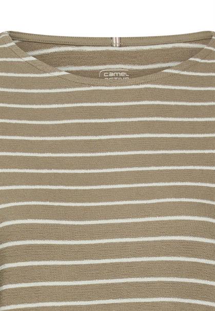 Jerseyshirt aus 100% Baumwolle sage stripes