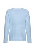 Jerseyshirt aus 100% Baumwolle soft blue stripes