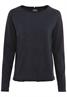 Jerseyshirt mit Rundhalsauschnitt dark navy