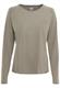 Jerseyshirt mit Rundhalsauschnitt light khaki