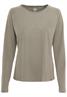 Jerseyshirt mit Rundhalsauschnitt light khaki