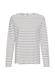 Jerseyshirt mit Seitenschlitzen milkwhite with night
