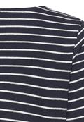 Jerseyshirt mit Seitenschlitzen night blue with milk