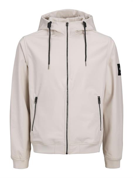 JJBASIC SOFTSHELL HOOD NOOS moonbeam