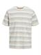 JJBIRK STRIPED TEE SS CREW NECK iceberg green