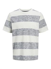 JJBIRK STRIPED TEE SS CREW NECK sky captain