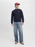 JJBRANDY SWEAT CREW NECK LN sky captain