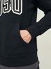 JJCEMB SWEAT HOOD black
