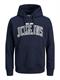 JJCEMB SWEAT HOOD navy blazer