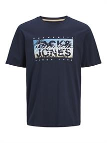 JJCOLTON PHOTOPRINT TEE SS CREW NECK sky captain