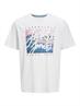 JJCOLTON PHOTOPRINT TEE SS CREW NECK white
