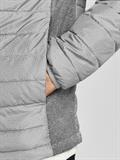 JJEACE SPRING PUFFER COLLAR SN light grey melange