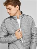 JJEACE SPRING PUFFER COLLAR SN light grey melange