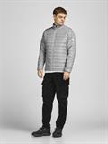 JJEACE SPRING PUFFER COLLAR SN light grey melange