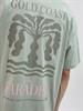 JJEAMES TEE SS CREW NECK iceberg green