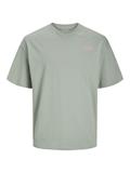 JJEAMES TEE SS CREW NECK iceberg green