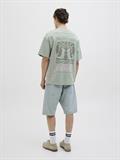 JJEAMES TEE SS CREW NECK iceberg green