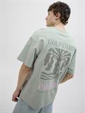 JJEAMES TEE SS CREW NECK iceberg green