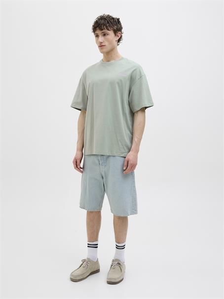 JJEAMES TEE SS CREW NECK iceberg green