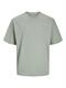 JJEAMES TEE SS CREW NECK iceberg green