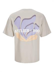 JJEAMES TEE SS CREW NECK moonbeam