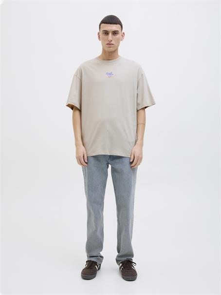 JJEAMES TEE SS CREW NECK moonbeam