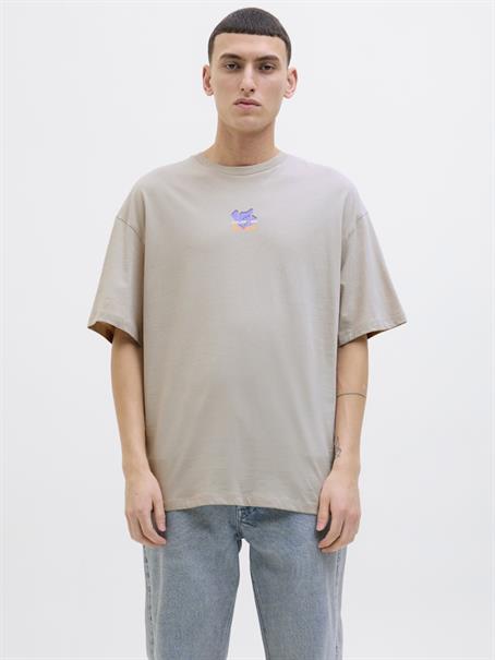 JJEAMES TEE SS CREW NECK moonbeam