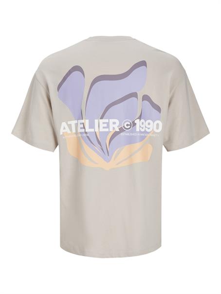 JJEAMES TEE SS CREW NECK moonbeam