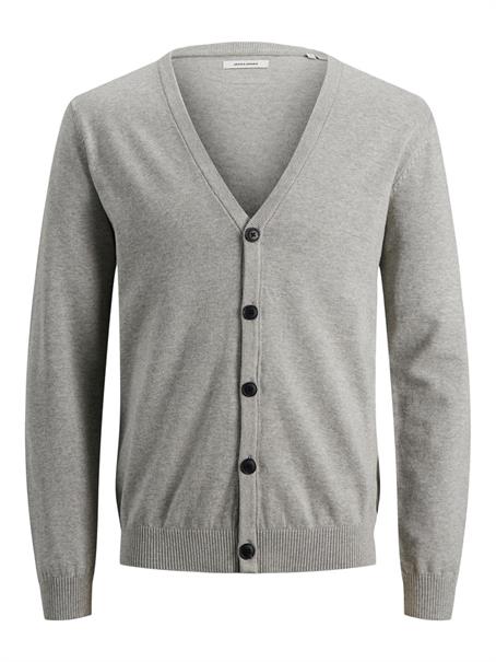 JJEBASIC KNIT CARDIGAN light grey melange