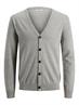 JJEBASIC KNIT CARDIGAN light grey melange