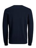JJEBASIC KNIT V-NECK NOOS navy blazer1