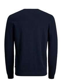 JJEBASIC KNIT V-NECK NOOS navy blazer1