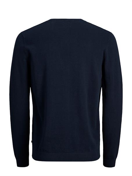 JJEBASIC KNIT V-NECK NOOS navy blazer1