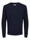 JJEBASIC KNIT V-NECK NOOS navy blazer1