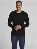 JJEBASIC O-NECK TEE L/S NOOS black