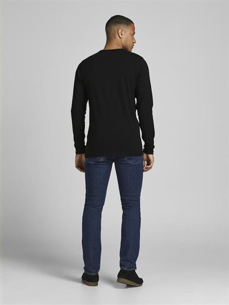 JJEBASIC O-NECK TEE L/S NOOS black