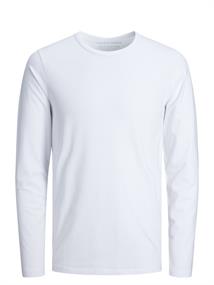 JJEBASIC O-NECK TEE L/S NOOS white