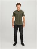 JJEBASIC POLO SS NOOS olive night