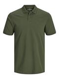 JJEBASIC POLO SS NOOS olive night