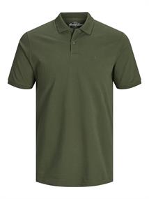 JJEBASIC POLO SS NOOS olive night