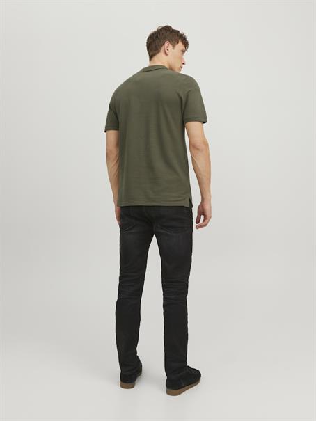 JJEBASIC POLO SS NOOS olive night