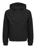 JJEBASIC SOFTSHELL HOOD NOOS black