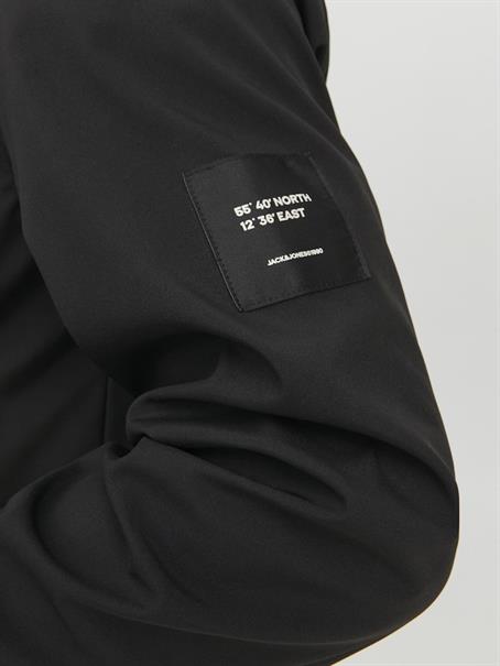 JJEBASIC SOFTSHELL HOOD NOOS black