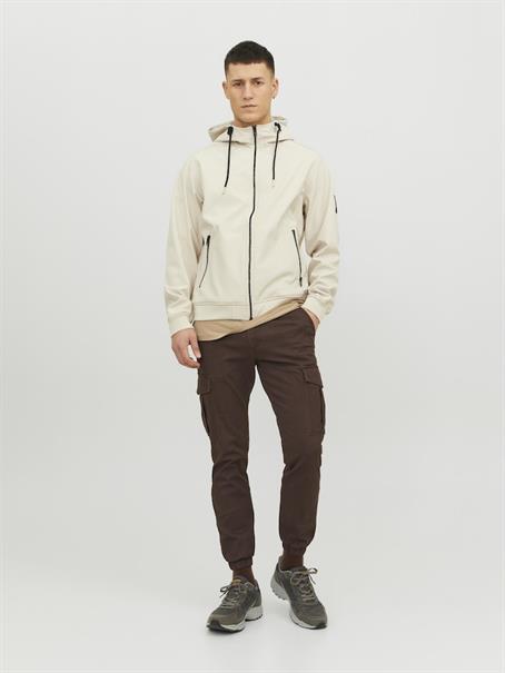 JJEBASIC SOFTSHELL HOOD NOOS moonbeam