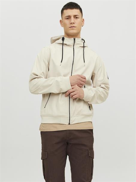 JJEBASIC SOFTSHELL HOOD NOOS moonbeam