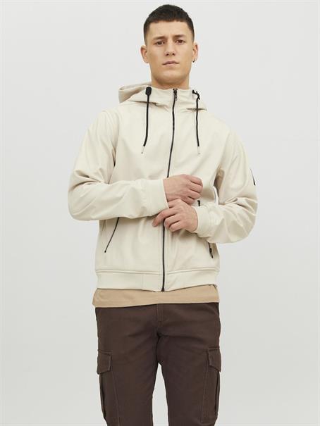 JJEBASIC SOFTSHELL HOOD NOOS moonbeam