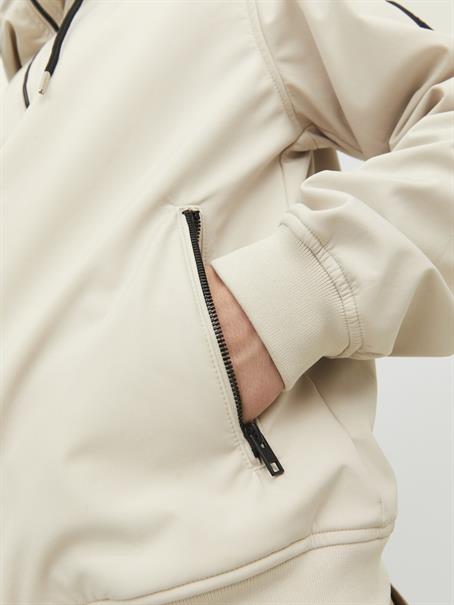JJEBASIC SOFTSHELL HOOD NOOS moonbeam