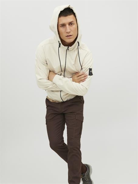 JJEBASIC SOFTSHELL HOOD NOOS moonbeam