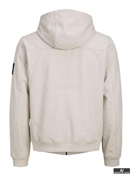 JJEBASIC SOFTSHELL HOOD NOOS moonbeam