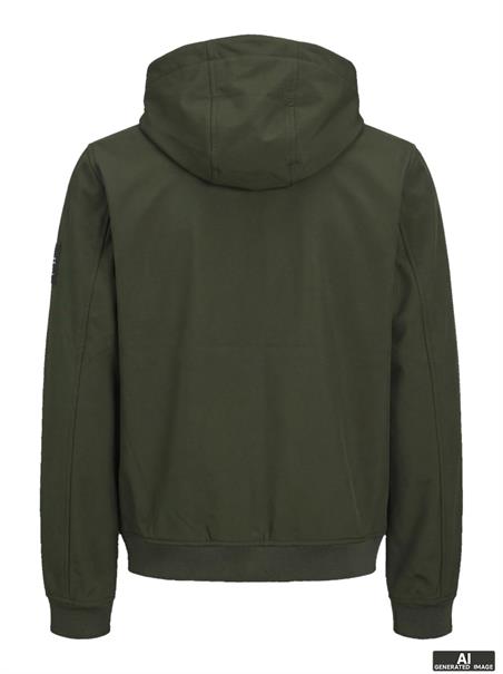 JJEBASIC SOFTSHELL HOOD NOOS rosin